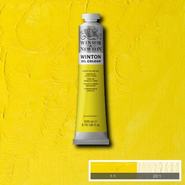 Tubo Olio Winton 200 ml Giallo Limone 346