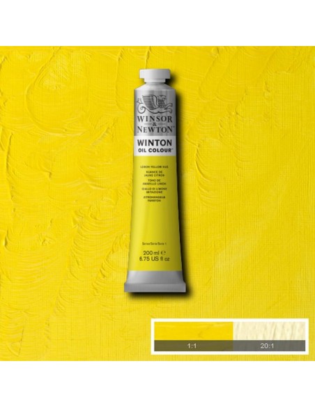 Tubo Olio Winton 200 ml Giallo Limone 346