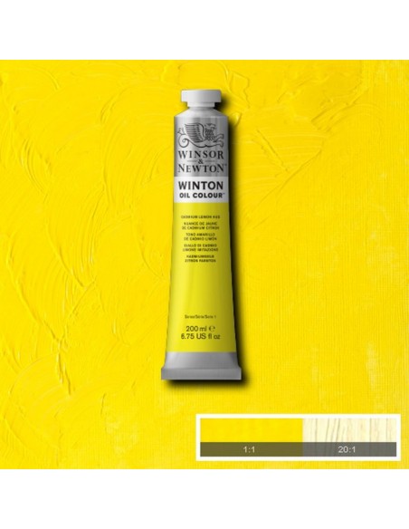 Tubo Olio Winton 200 ml Giallo Cadmio Limone 87