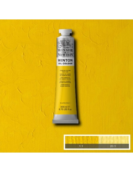 Tubo Olio Winton 200 ml Giallo Cadmio chiaro 119