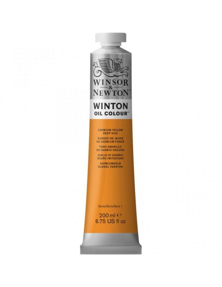 Tubo Olio Winton 200 ml Giallo Cadmio scuro 115