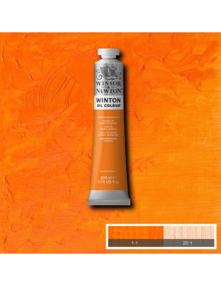 Tubo Olio Winton 200 ml Arancione cadmio 90