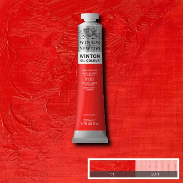 Tubo Olio Winton 200 ml Rosso Cadmio 95