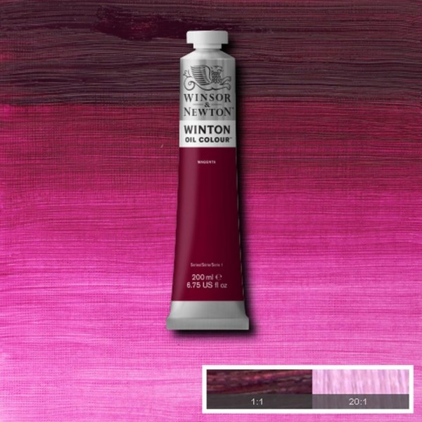 Tubo Olio Winton 200 ml Magenta 380