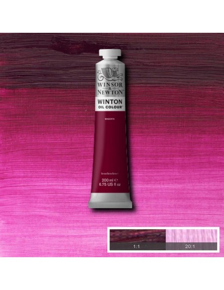 Tubo Olio Winton 200 ml Magenta 380