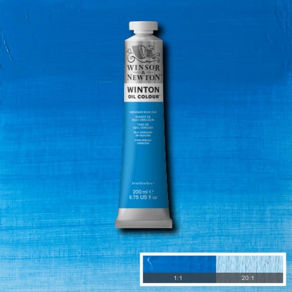 Tubo Olio Winton 200 ml Blu Ceruleo 138