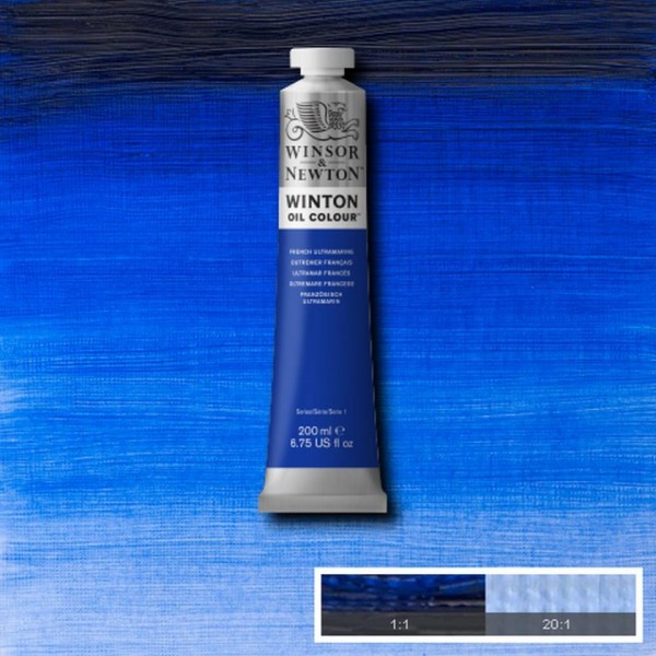 Tubo Olio Winton 200 ml Oltremare Francese 263