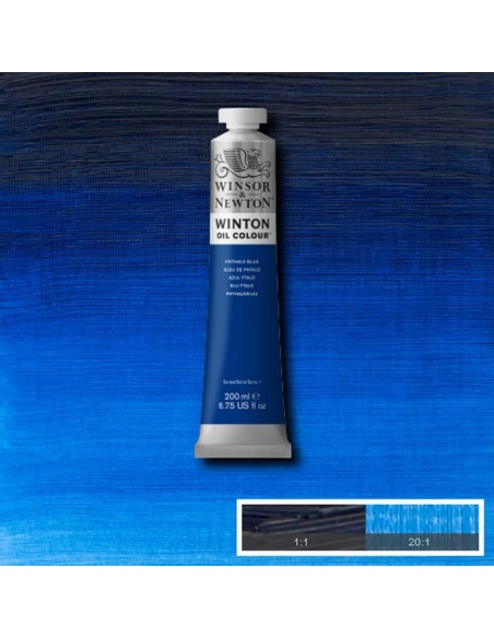 Tubo Olio Winton 200 ml Blu Ftalo 516