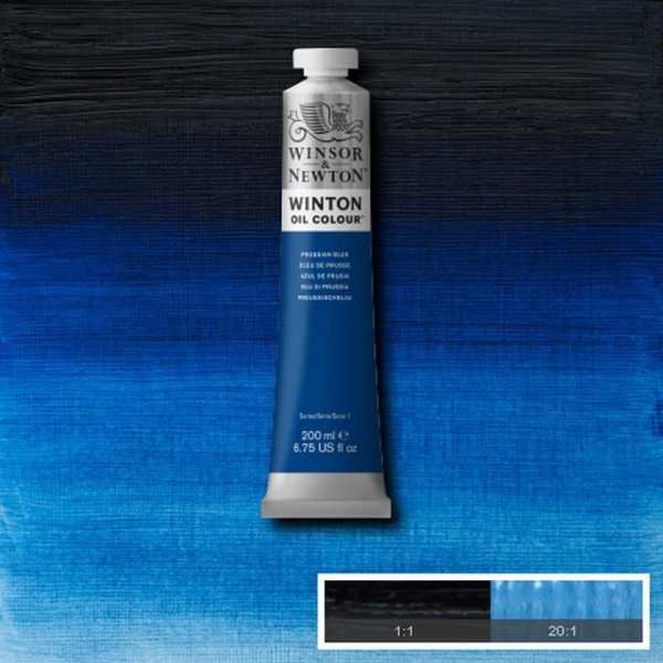 Tubo Olio Winton 200 ml Blu di Prussia 538