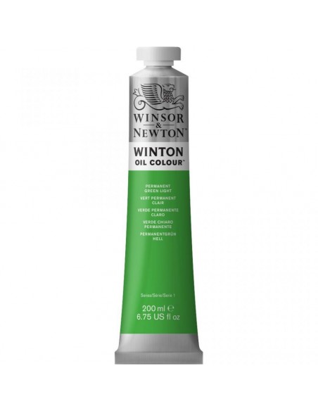 Tubo Olio Winton 200 ml Verde Chiaro Permanente 483