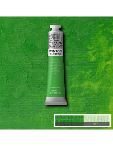 Tubo Olio Winton 200 ml Verde Chiaro Permanente 483