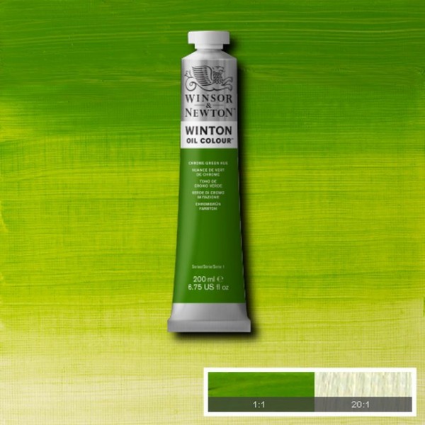 Tubo Olio Winton 200 ml Verde Cromo 145
