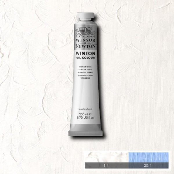 Tubo Olio Winton 200 ml Bianco Titanio 644