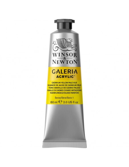 Tubetto Acrilico Galeria 60 ml Giallo Cadmio Chiaro 114
