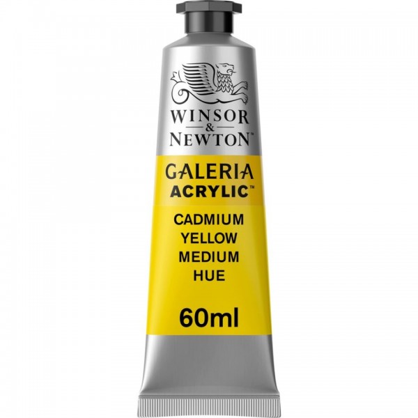 Tubetto Acrilico Galeria 60 ml Giallo Cadmio Medio 120
