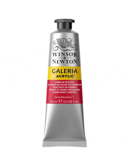 Tubetto Acrilico Galeria 60 ml Rosso Cadmio 95
