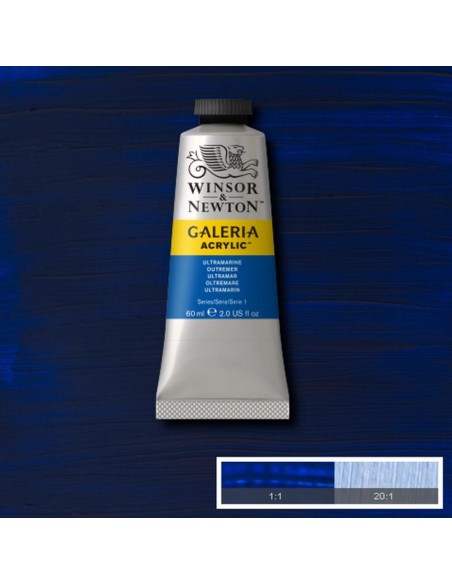 Tubetto Acrilico Galeria 60 ml Oltremare 660