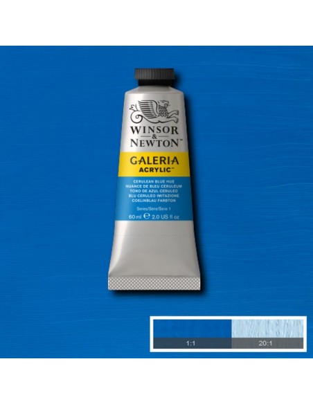 Tubetto Acrilico Galeria 60 ml Blu Ceruleo 138