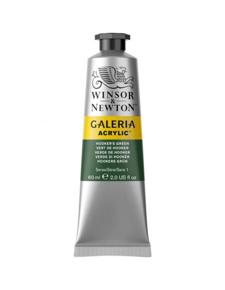 Tubetto Acrilico Galeria 60 ml Verde Hooker 311
