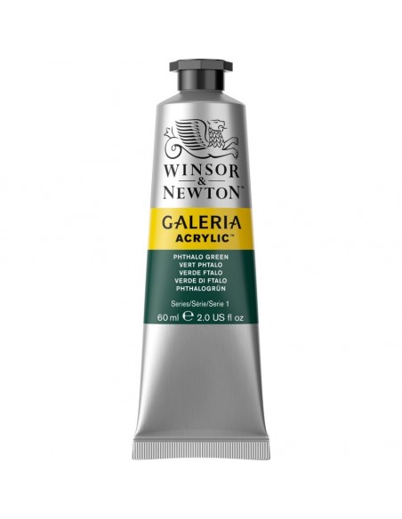 Tubetto Acrilico Galeria 60 ml Verde Ftalo 522