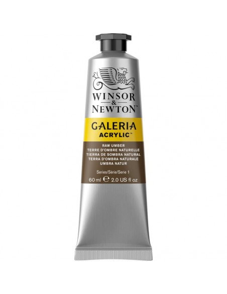 Tubetto Acrilico Galeria 60 ml Terra d'ombra grezza 554