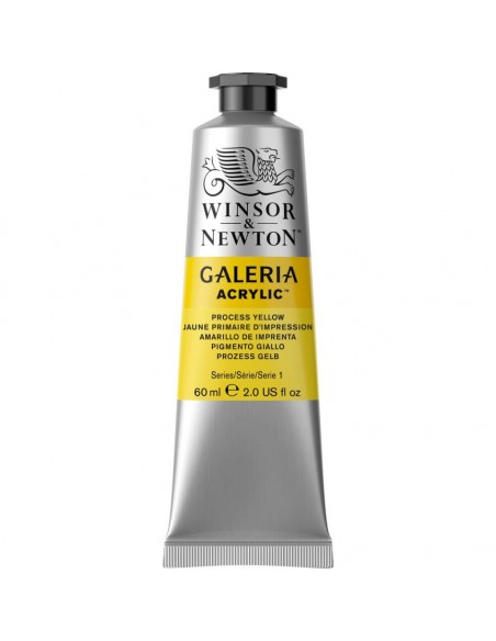 Tubetto Acrilico Galeria 60 ml Pigmento Giallo 527