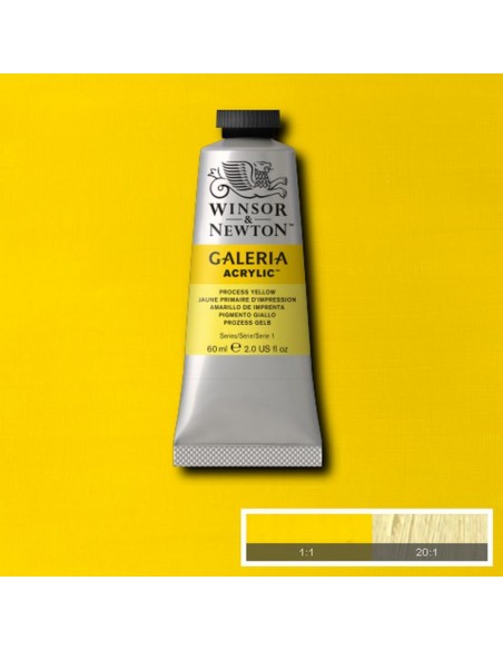 Tubetto Acrilico Galeria 60 ml Pigmento Giallo 527
