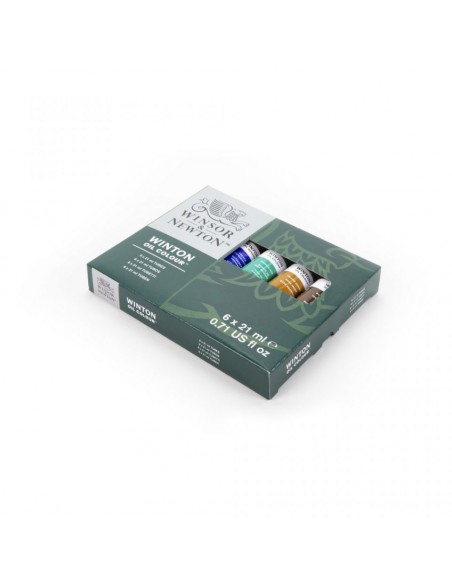 Set 6 tubi olio 21 ml colori assortiti