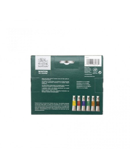 Set 6 tubi olio 21 ml colori assortiti