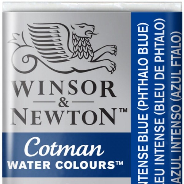 Acquarello Cotman 1/2 godet Blu Intenso 327