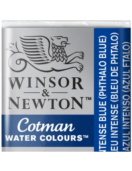 Acquarello Cotman 1/2 godet Blu Intenso 327