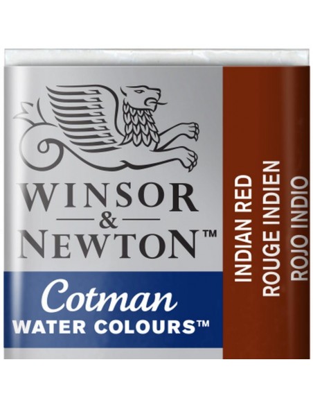 Acquerello Cotman 1/2 godet Rosso Indiano 317